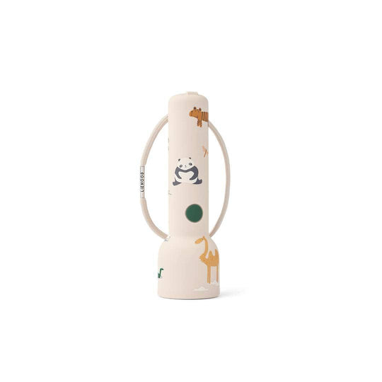 Liewood Gry Printed Flashlight - Around The World / Sandy-Lighting-Around The World / Sandy- | Natural Baby Shower