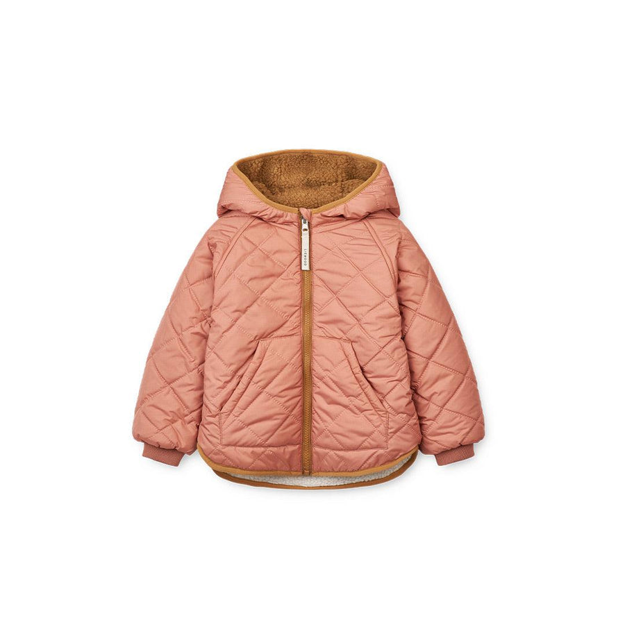 Liewood Jackson Reversible Jacket - Tuscany Rose Mix-Coats-Tuscany Rose Mix-80 | Natural Baby Shower