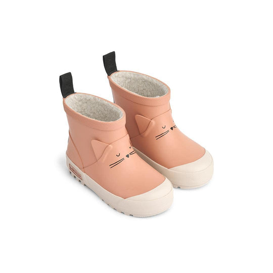 Liewood Jesse Cat Thermo Wellies - Tuscany Rose-Wellies-22- | Natural Baby Shower