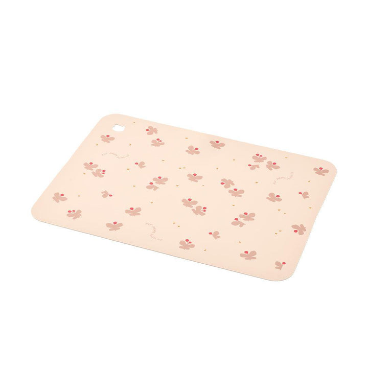 Liewood Jude Printed Placemat - Butterfly / Apple Blossom-Placemats-Butterfly / Apple Blossom- | Natural Baby Shower