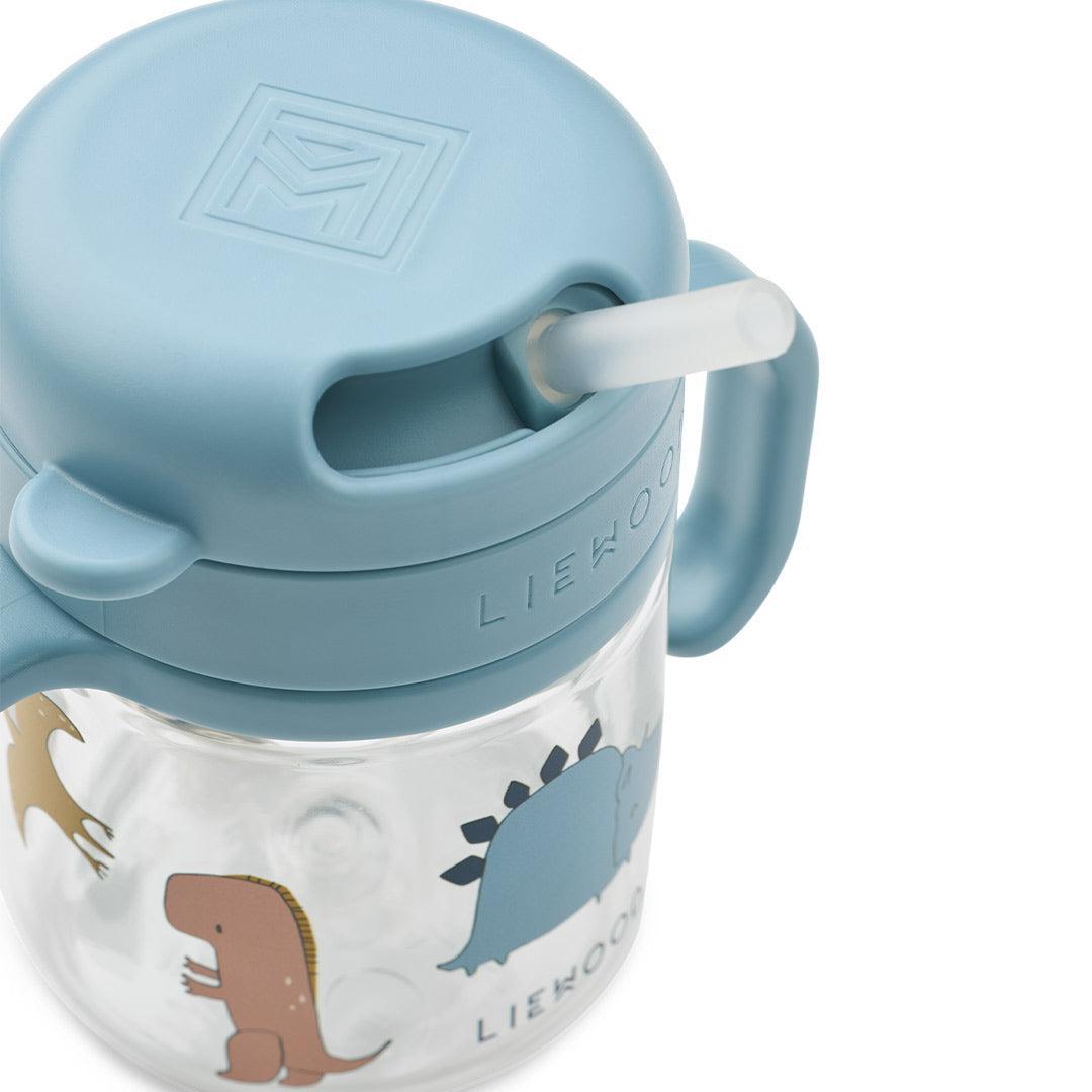 Liewood Kai Tritan Straw Cup 280ml - Dino Roar / Sandy-Cups- | Natural Baby Shower