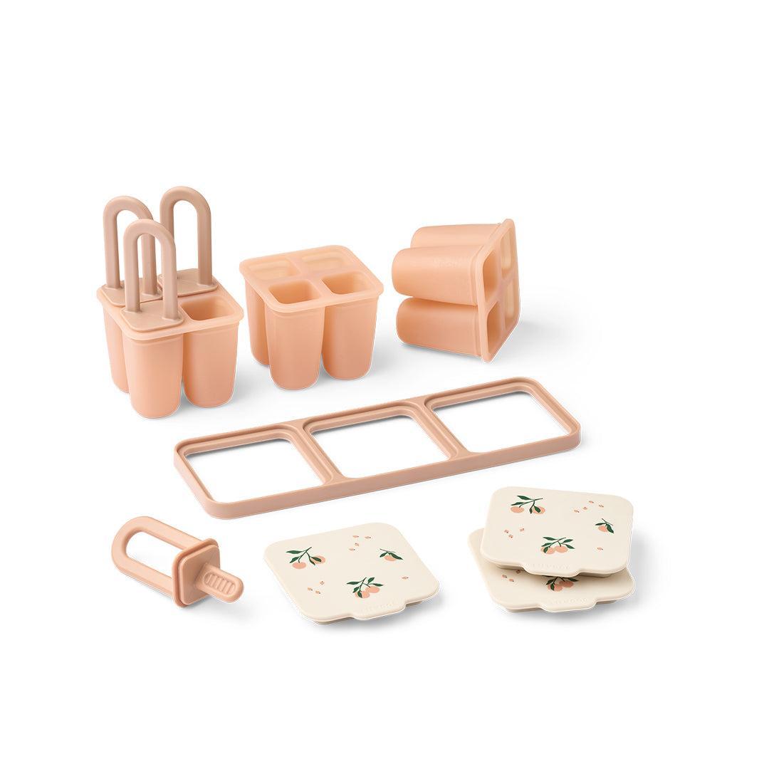 Liewood Kaimen Food & Ice Pop Tray - Peach / Sea Shell-Baking + Cooking-Peach / Sea Shell-One size | Natural Baby Shower