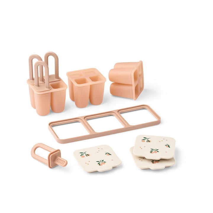 Liewood Kaimen Food & Ice Pop Tray - Peach / Sea Shell-Baking + Cooking-Peach / Sea Shell-One size | Natural Baby Shower