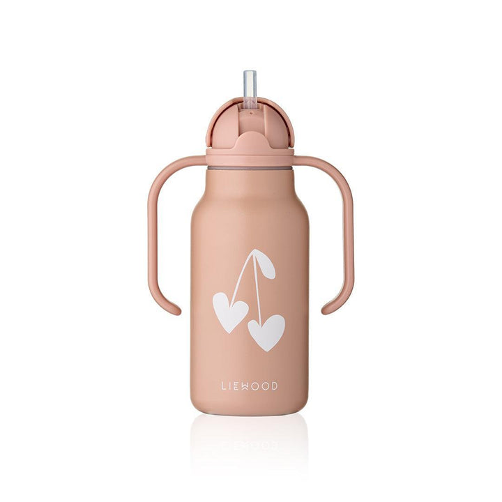 Liewood Kimmie Water Bottle 250ml - Sweethearts / Pale Tuscany-Drinking Bottles-Sweethearts / Pale Tuscany-250ml | Natural Baby Shower
