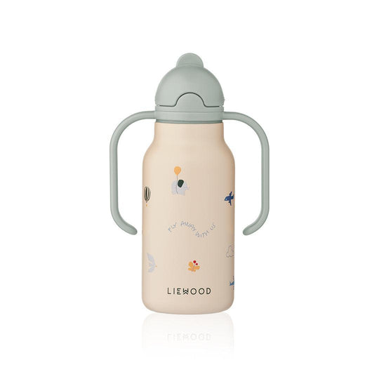 Liewood Kimmie Water Bottle 250ml - Flying / Sandy-Drinking Bottles- | Natural Baby Shower