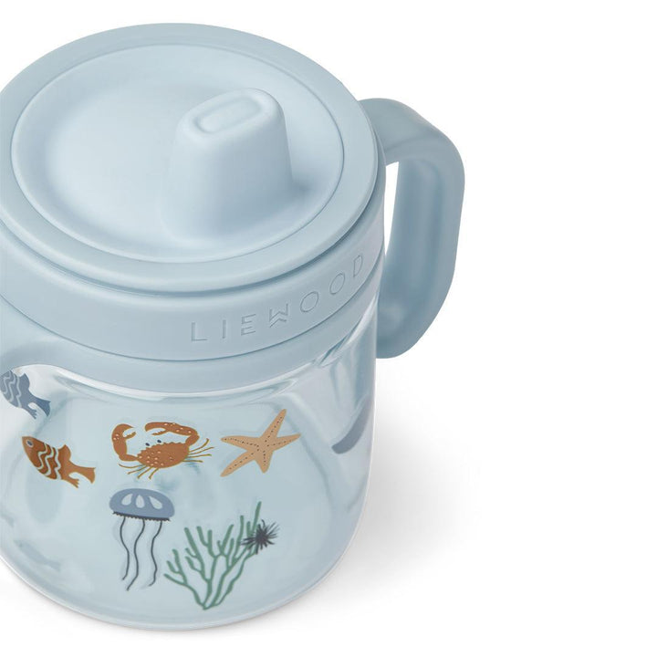 Liewood Kylo Tritan Sippy Cup 280ml - Sea Creature / Sandy-Cups-Sea Creature / Sandy-280ml | Natural Baby Shower