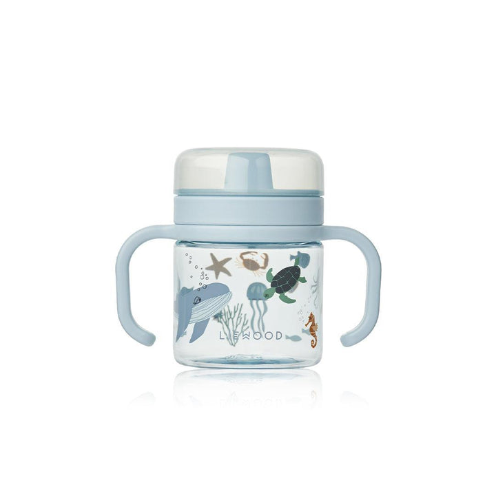 Liewood Kylo Tritan Sippy Cup 280ml - Sea Creature / Sandy-Cups-Sea Creature / Sandy-280ml | Natural Baby Shower