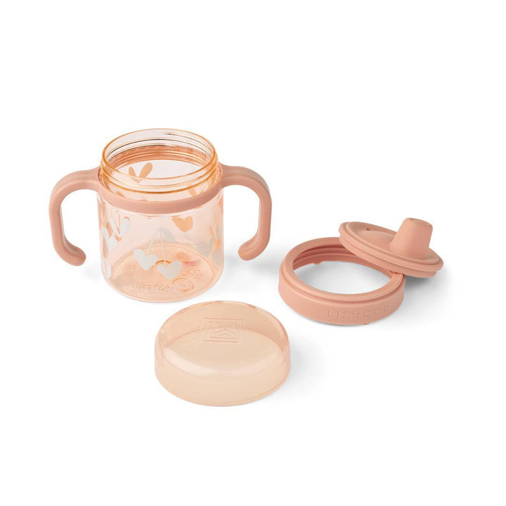 Liewood Kylo Tritan Sippy Cup 280ml - Sweethearts / Pale Tuscany-Cups-Sweethearts / Pale Tuscany-280ml | Natural Baby Shower
