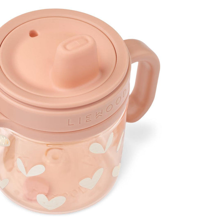 Liewood Kylo Tritan Sippy Cup 280ml - Sweethearts / Pale Tuscany-Cups-Sweethearts / Pale Tuscany-280ml | Natural Baby Shower