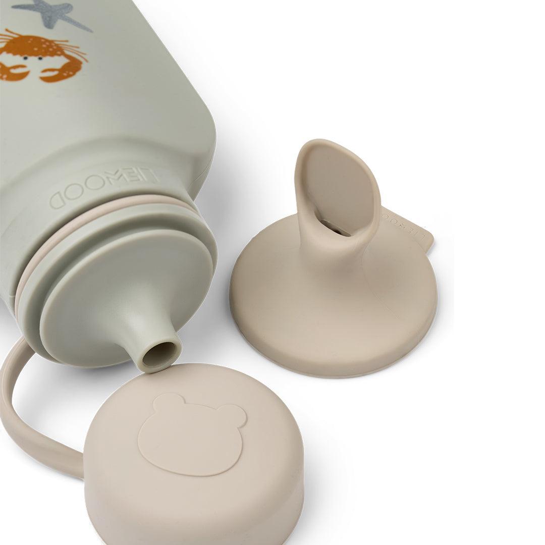 Liewood Lizzie Smoothie Bottle 2-Pack - Sea Creature / Sandy-Drinking Bottles-Sea Creature / Sandy-One Size | Natural Baby Shower