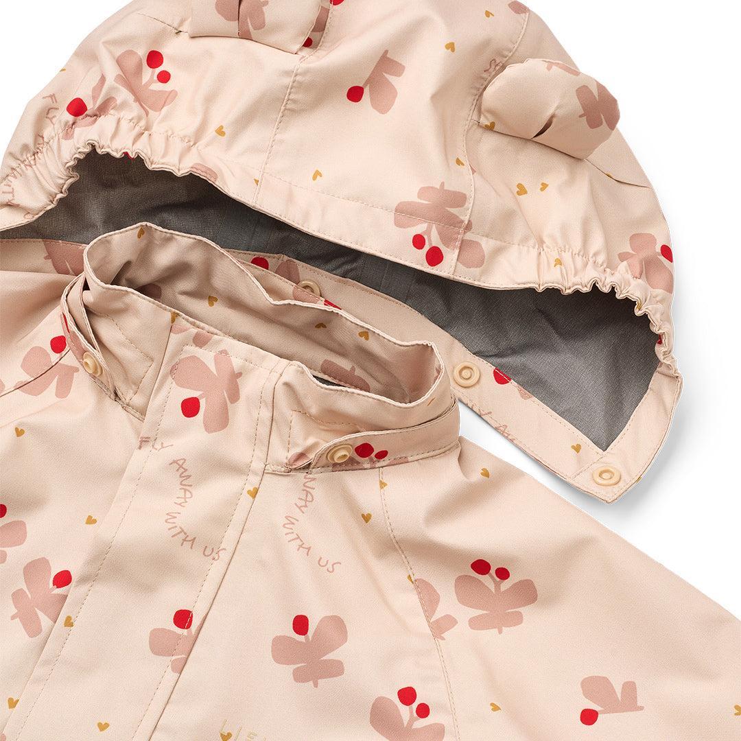 Liewood Manu Rainwear Set - Butterfly / Apple Blossom-Clothing Sets-Butterfly / Apple Blossom-80 | Natural Baby Shower