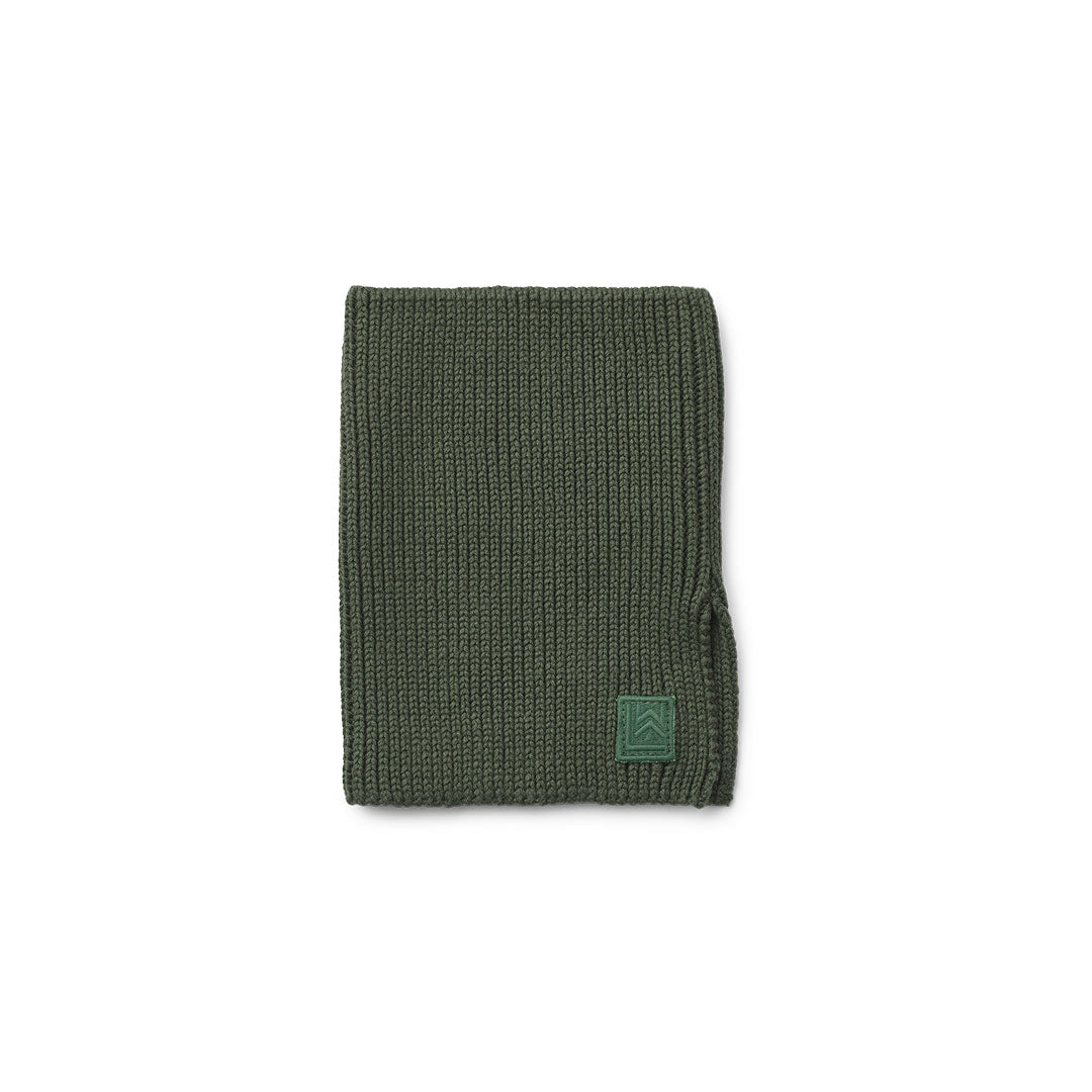 Liewood Mathias Neckwarmer Scarf - Hunter Green-Scarves-Hunter Green-One size | Natural Baby Shower