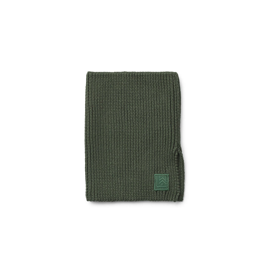 Liewood Mathias Neckwarmer Scarf - Hunter Green-Scarves-Hunter Green-One size | Natural Baby Shower