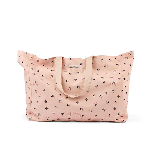 Liewood Maxi Totebag - Cherry Heart / Rosey-Changing Bags-Cherry Heart / Rosey- | Natural Baby Shower