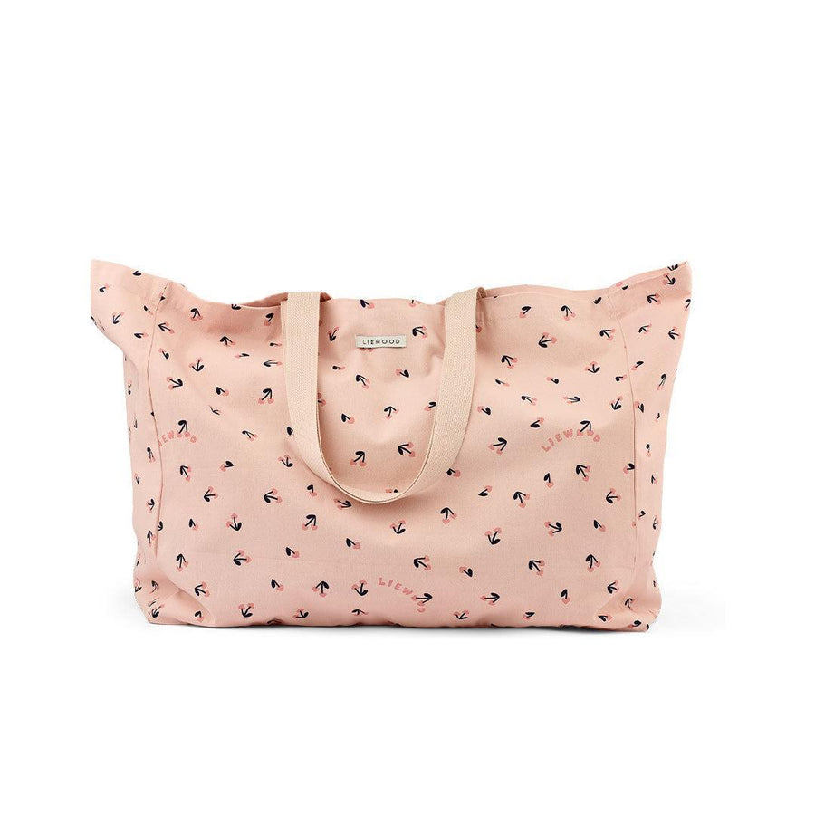 Liewood Maxi Totebag - Cherry Heart / Rosey-Changing Bags-Cherry Heart / Rosey- | Natural Baby Shower