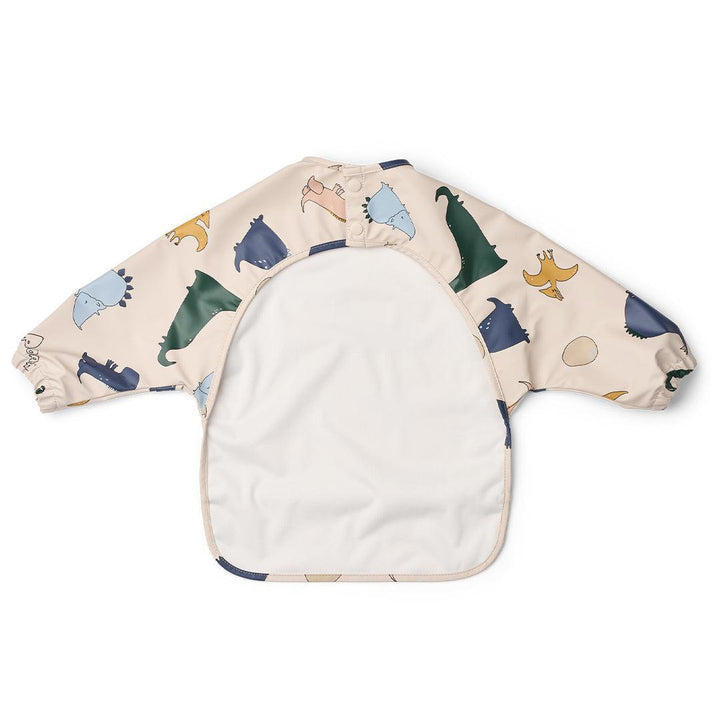 Liewood Merle Printed Cape Bib - Dino Roar / Sandy-Bibs- | Natural Baby Shower