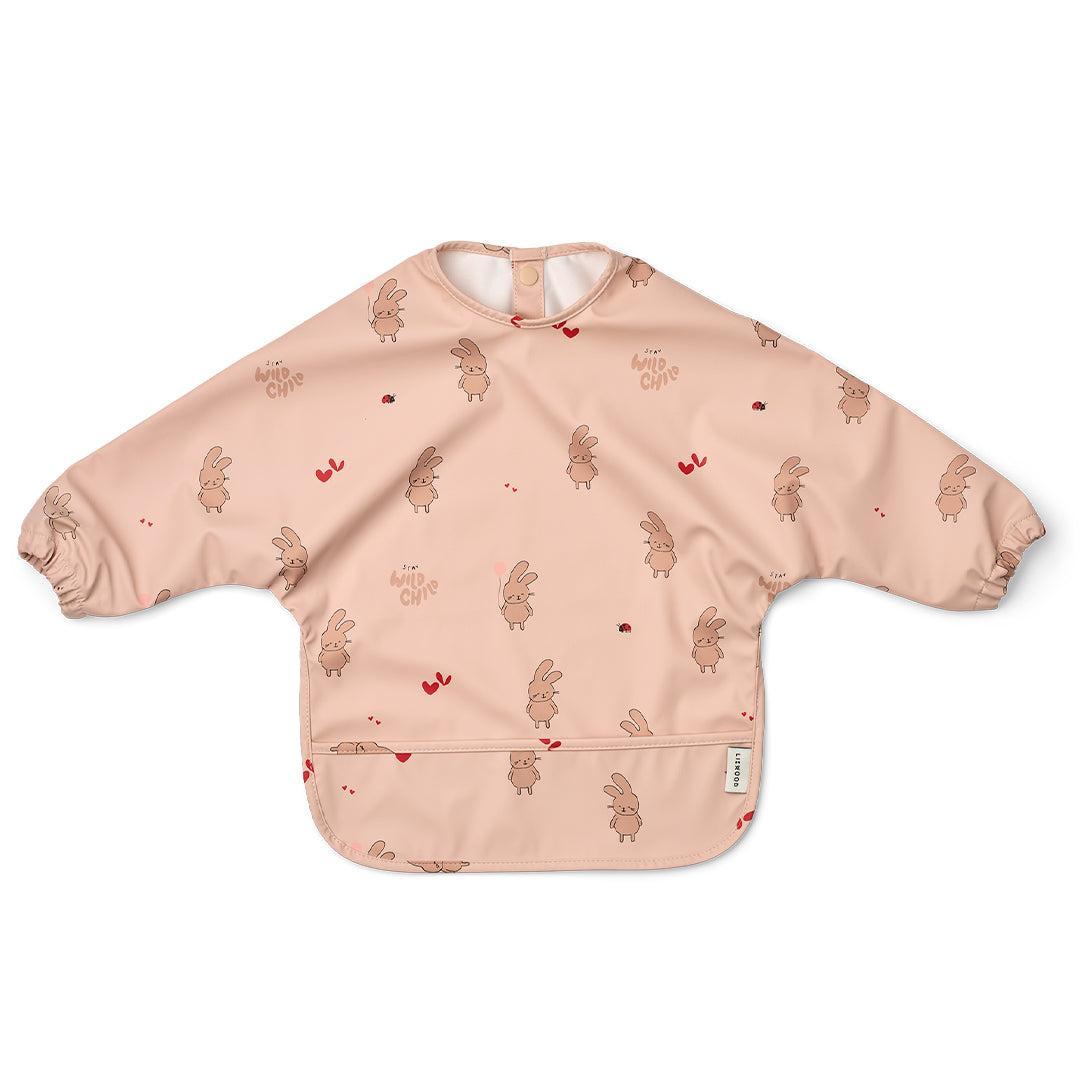 Liewood Merle Printed Cape Bib - Wild Child / Rosey-Bibs- | Natural Baby Shower