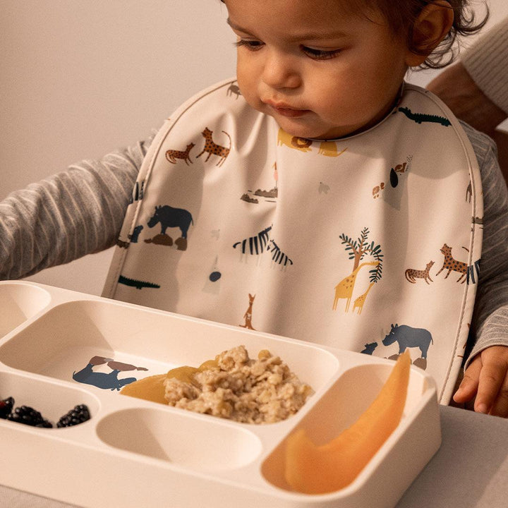 Liewood Mosu Divider Plate - All Together / Sandy-Plates-All Together / Sandy-One size | Natural Baby Shower