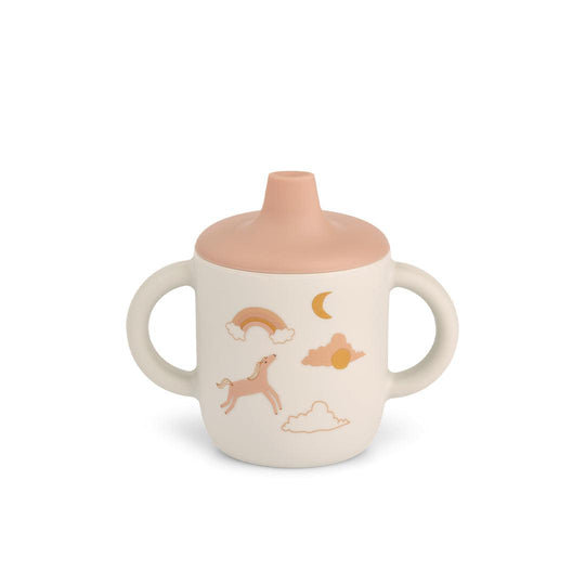 Liewood Neil Sippy Cup - Dream / Ecru-Cups-Dream / Ecru-One size | Natural Baby Shower