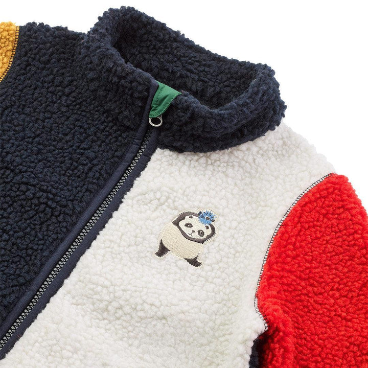 Liewood Nolan Pile Jacket - Around The World Multi Mix-Coats-Around The World Multi Mix-104 | Natural Baby Shower