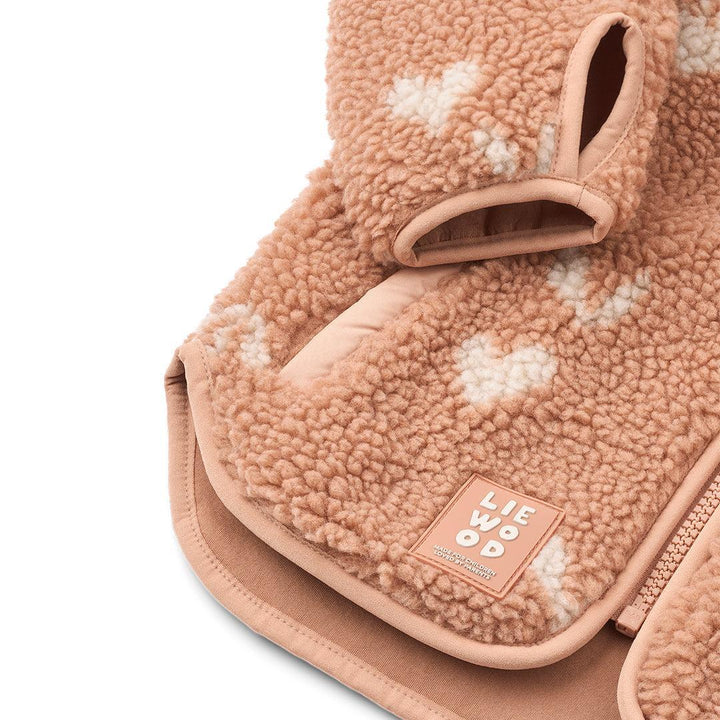 Liewood Nolan Pile Jacket - Sweethearts / Pale Tuscany-Coats-Sweethearts / Pale Tuscany-80 | Natural Baby Shower