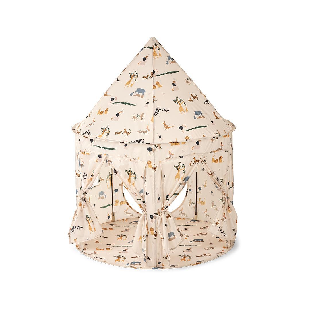 Liewood Oaks Pop Up Playtent - All Together Sandy-Teepees-All Together Sandy-One Size | Natural Baby Shower