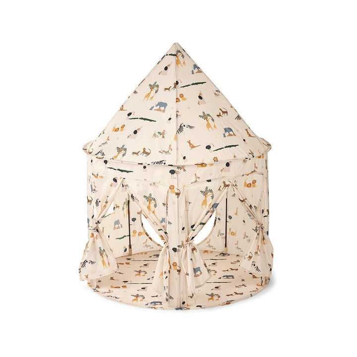 Liewood Oaks Pop Up Playtent - All Together Sandy-Teepees-All Together Sandy-One Size | Natural Baby Shower