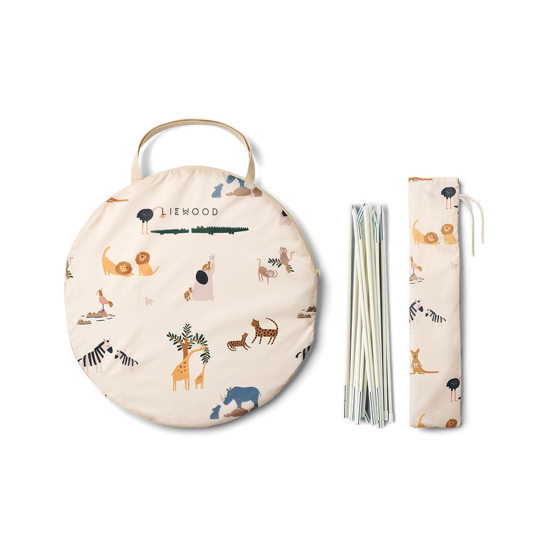 Liewood Oaks Pop Up Playtent - All Together Sandy-Teepees-All Together Sandy-One Size | Natural Baby Shower