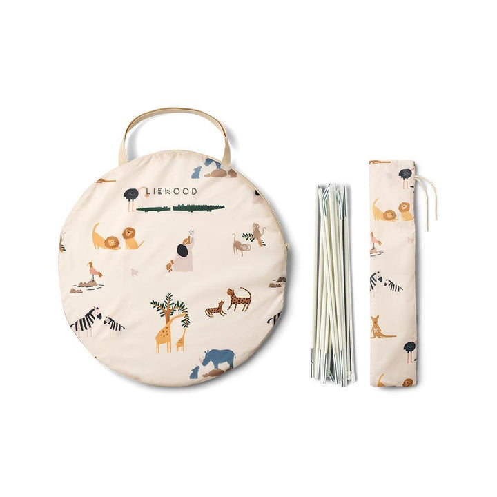 Liewood Oaks Pop Up Playtent - All Together Sandy-Teepees-All Together Sandy-One Size | Natural Baby Shower