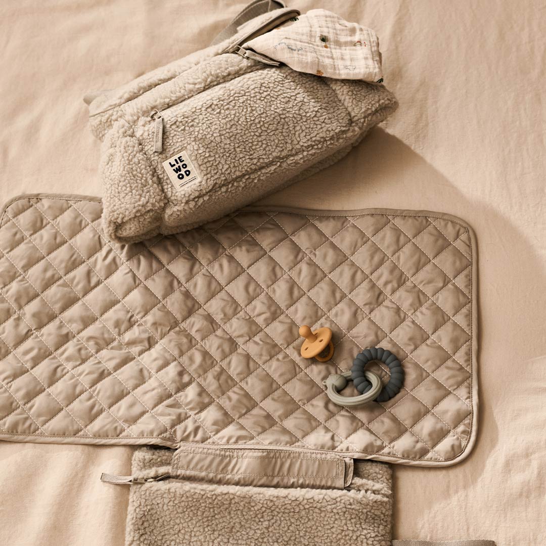 Liewood Olivie Pile Organizer Bag - Mist-Stroller Organisers- | Natural Baby Shower