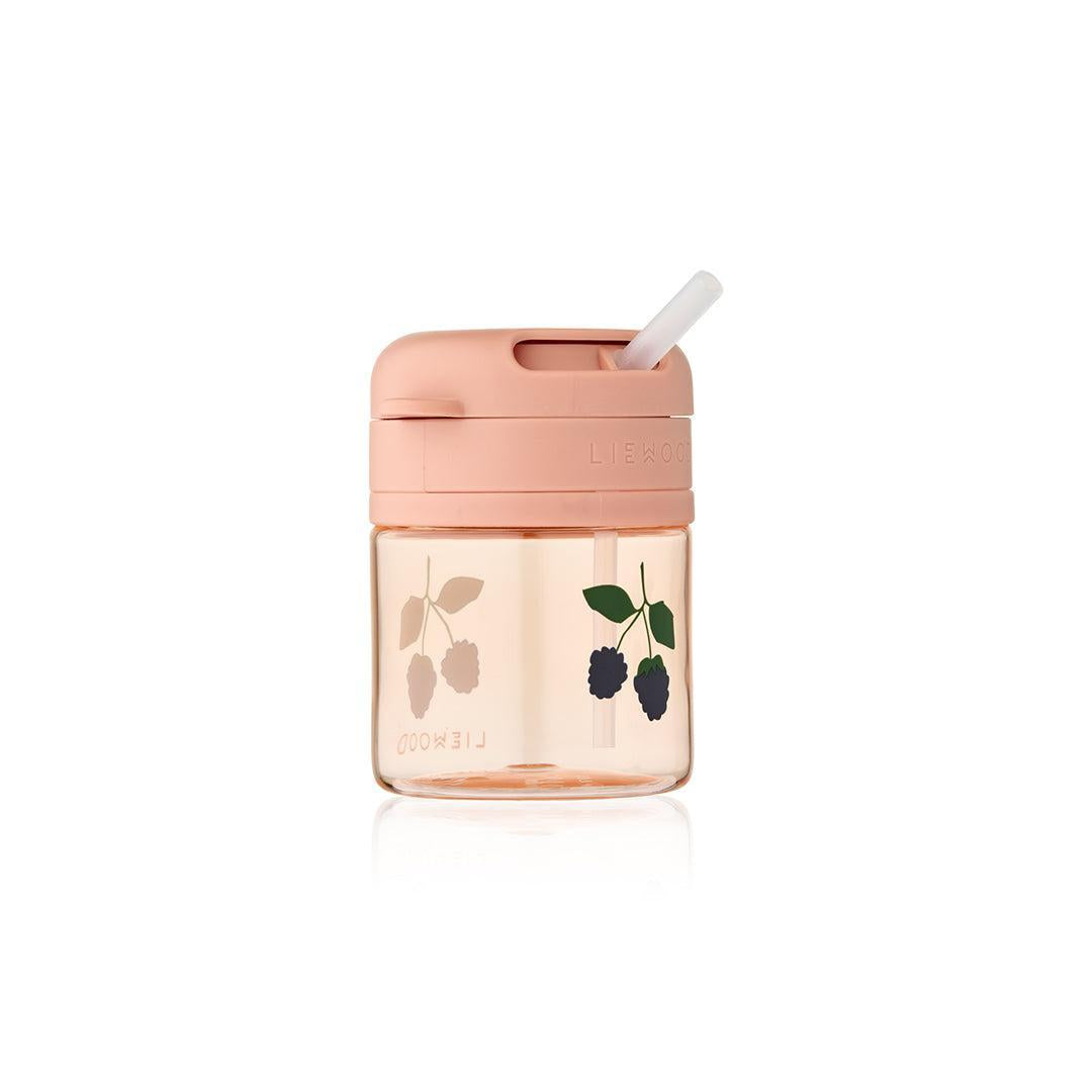 Liewood Pavia Tritan Straw Beaker Cup 280ml - Berry Pale Tuscany-Cups-Berry Pale Tuscany-One Size | Natural Baby Shower