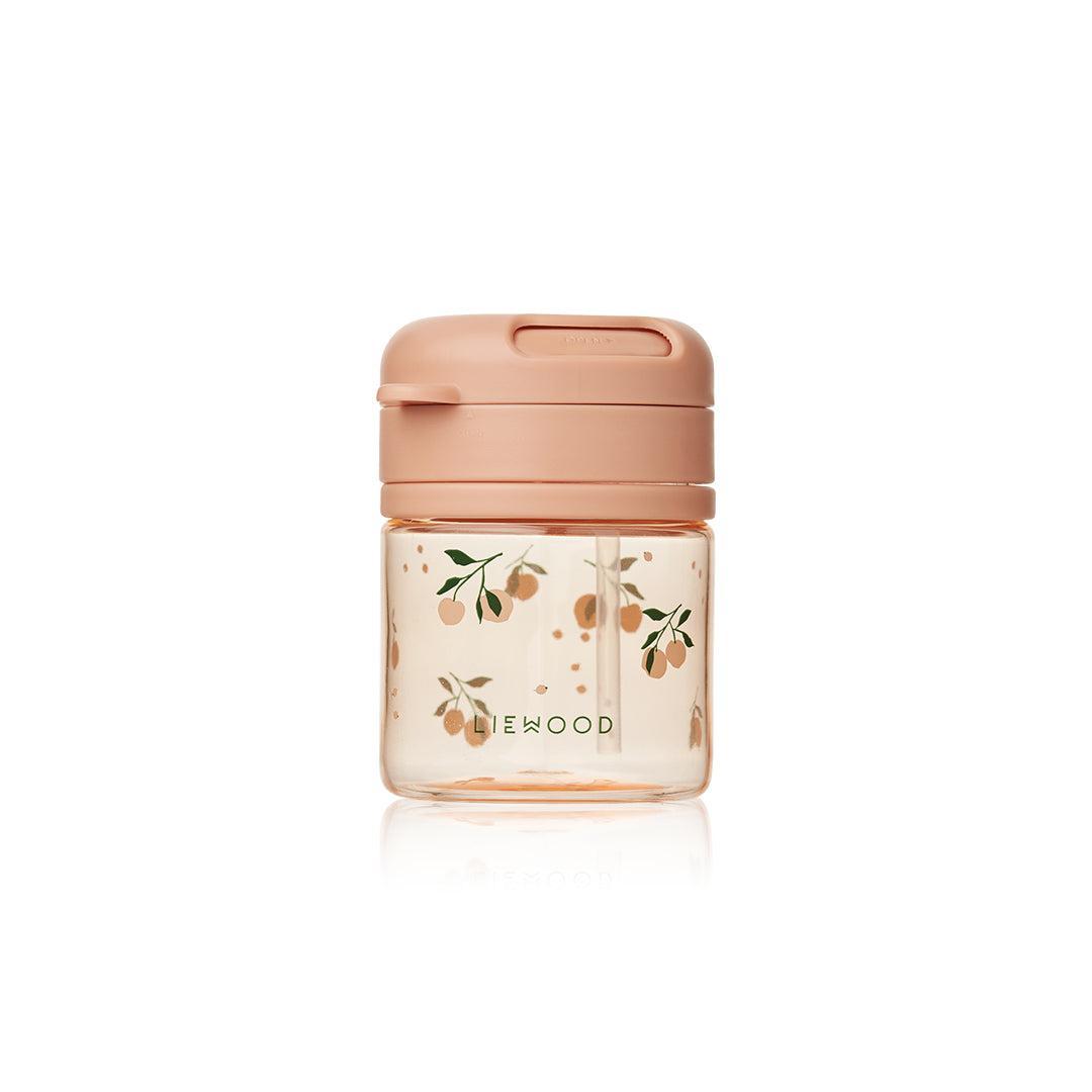 Liewood Pavia Tritan Straw Cup Beaker 280ml - Peach/Sea Shell-Straws-Peach/Sea Shell-280ml | Natural Baby Shower