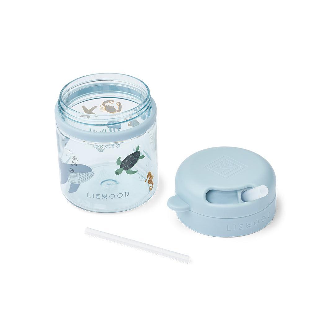 Liewood Pavia Tritan Straw Cup Beaker 280ml - Sea Creature / Sandy-Straws-Sea Creature / Sandy-280ml | Natural Baby Shower
