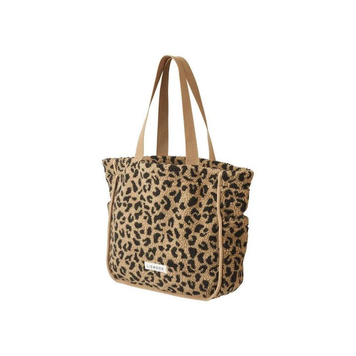 Liewood Reed Totebag - Leo Oat/Black Panther-Changing Bags-Leo Oat/Black Panther- | Natural Baby Shower