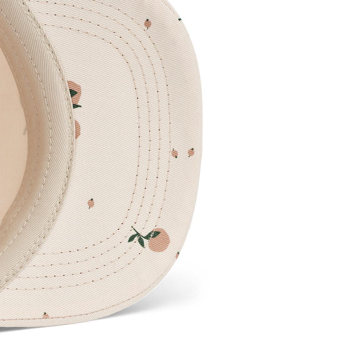 Liewood Rory Printed Cap - Peach / Sea Shell-Hats-Peach / Sea Shell-49 | Natural Baby Shower