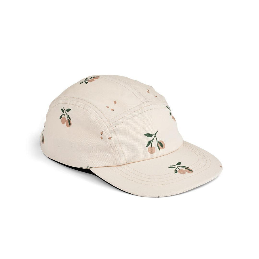 Liewood Rory Printed Cap - Peach / Sea Shell-Hats-Peach / Sea Shell-49 | Natural Baby Shower