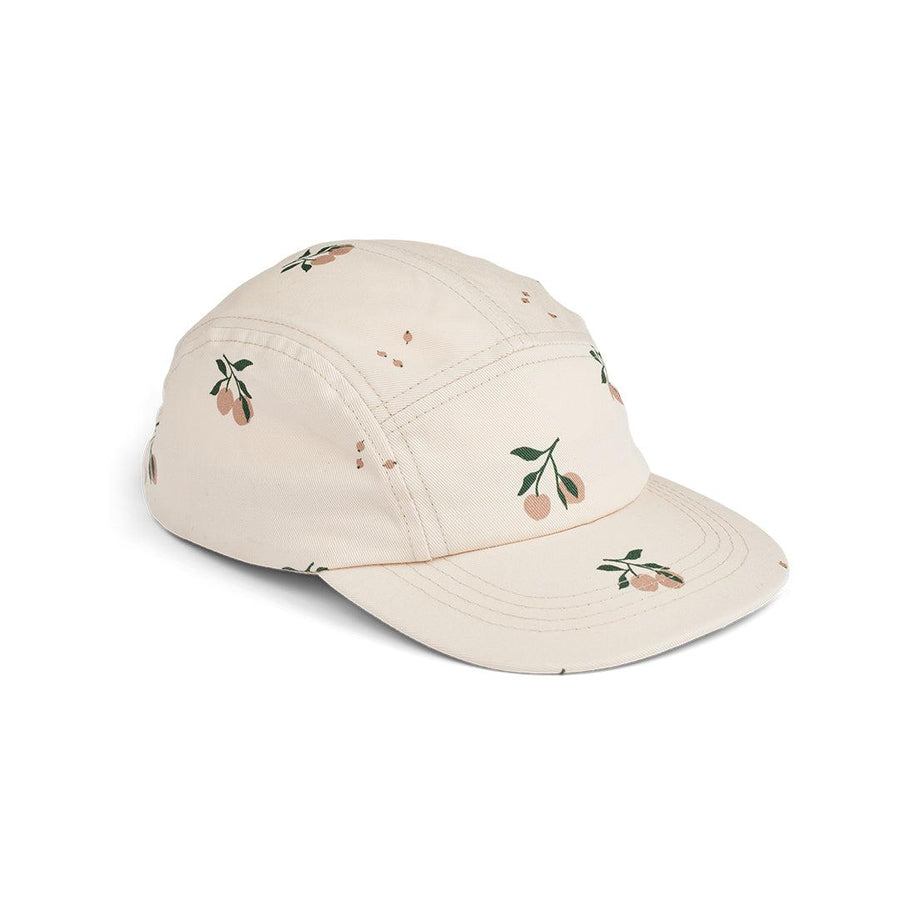 Liewood Rory Printed Cap - Peach - Sea Shell-Hats-Peach/Sea Shell-49 | Natural Baby Shower