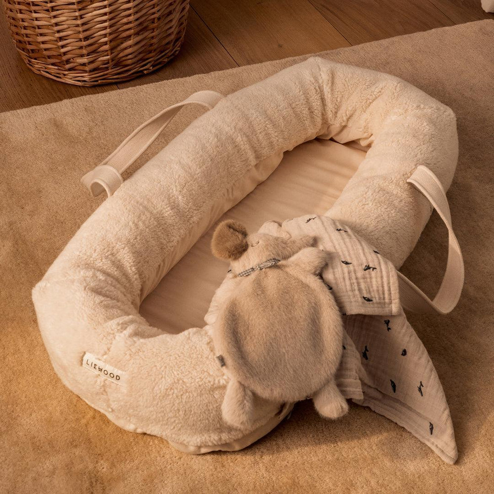 Liewood Roy Elephant Cuddle Cloth Comforter - Mist-Comforters-Mist-One size | Natural Baby Shower