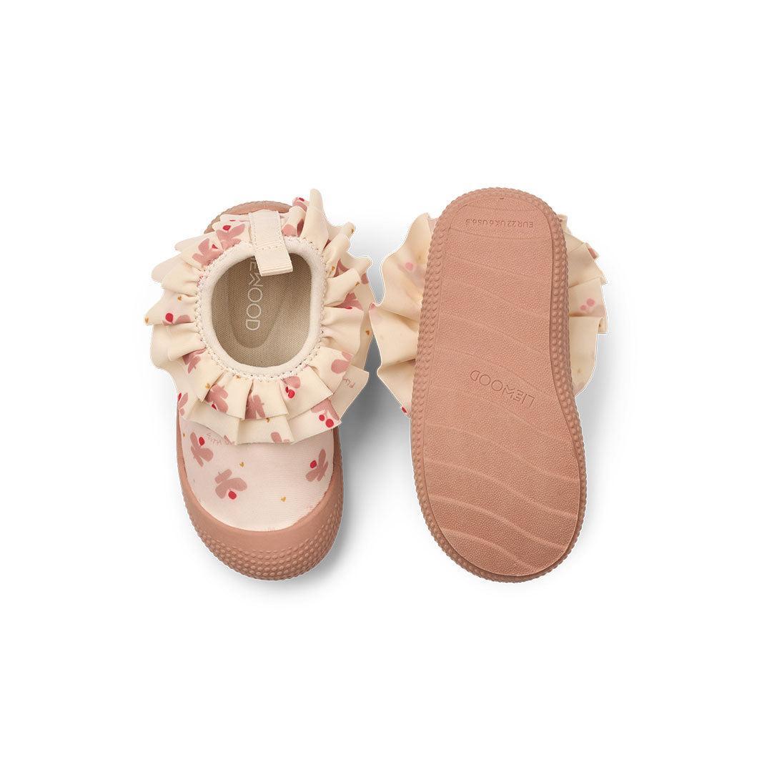 Liewood Sanjia Flounce Sea Shoe - Mini Butterfly / Apple Blossom-Swim Shoes-Mini Butterfly / Apple Blossom-20 | Natural Baby Shower