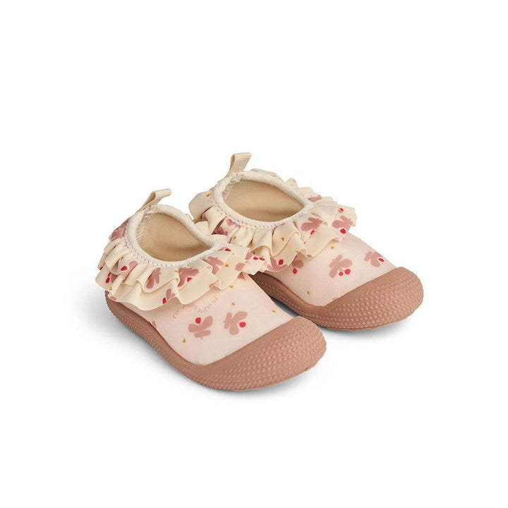 Liewood Sanjia Flounce Sea Shoe - Mini Butterfly / Apple Blossom-Swim Shoes-Mini Butterfly / Apple Blossom-20 | Natural Baby Shower