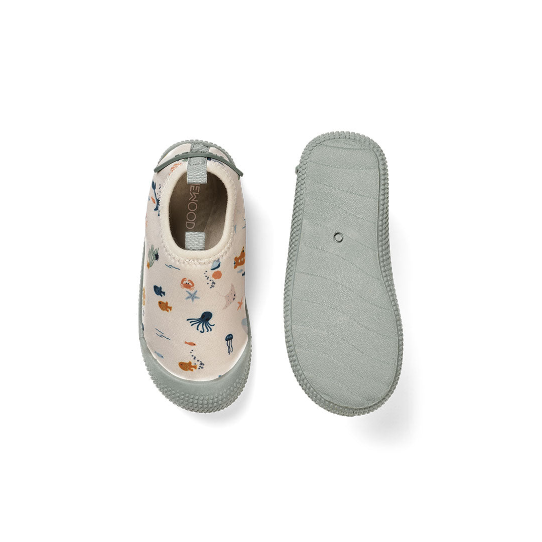 Liewood Sanjia Sea Shoe - Sea Creature / Sandy-Swim Shoes-Sea Creature / Sandy-20 | Natural Baby Shower