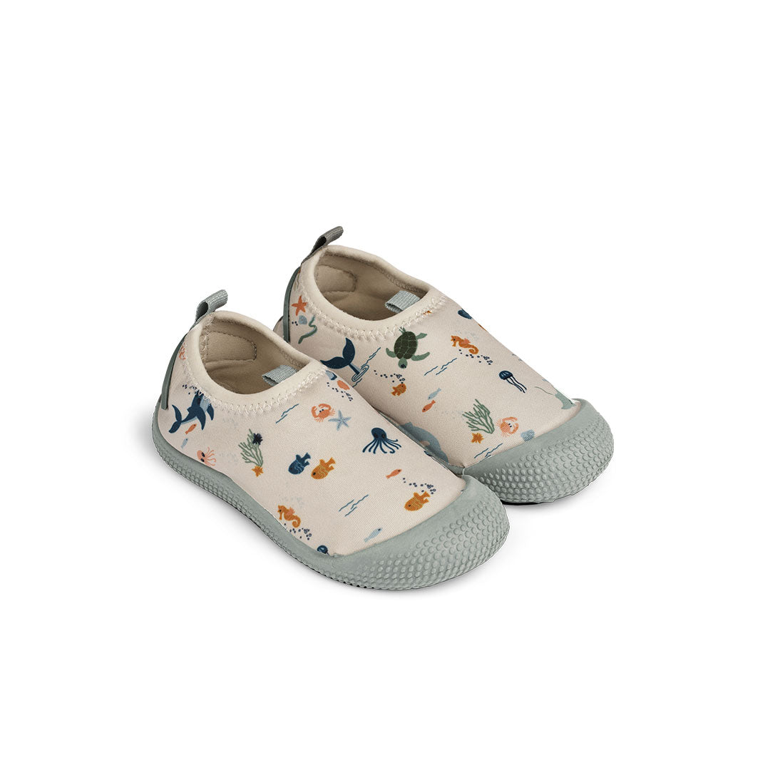 Liewood Sanjia Sea Shoe - Sea Creature / Sandy-Swim Shoes-Sea Creature / Sandy-20 | Natural Baby Shower