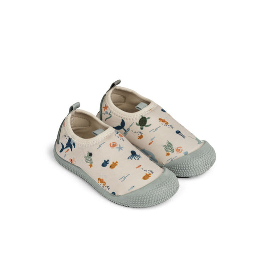 Liewood Sanjia Sea Shoe - Sea Creature / Sandy-Swim Shoes-Sea Creature / Sandy-20 | Natural Baby Shower