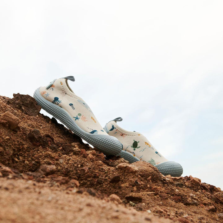 Liewood Sanjia Sea Shoe - Sea Creature / Sandy-Swim Shoes-Sea Creature / Sandy-20 | Natural Baby Shower