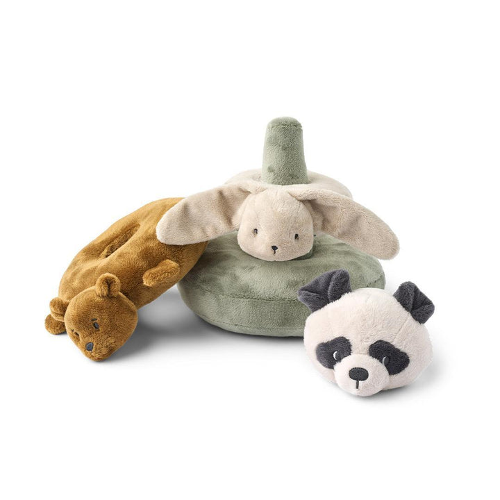 Liewood Sannie Classic Stacking Tower - Sandy Multi Mix-Stacking Toys-Sandy Multi Mix-One size | Natural Baby Shower