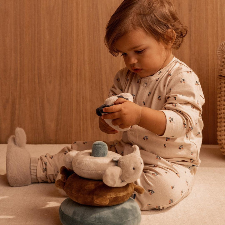 Liewood Sannie Classic Stacking Tower - Sandy Multi Mix-Stacking Toys-Sandy Multi Mix-One size | Natural Baby Shower