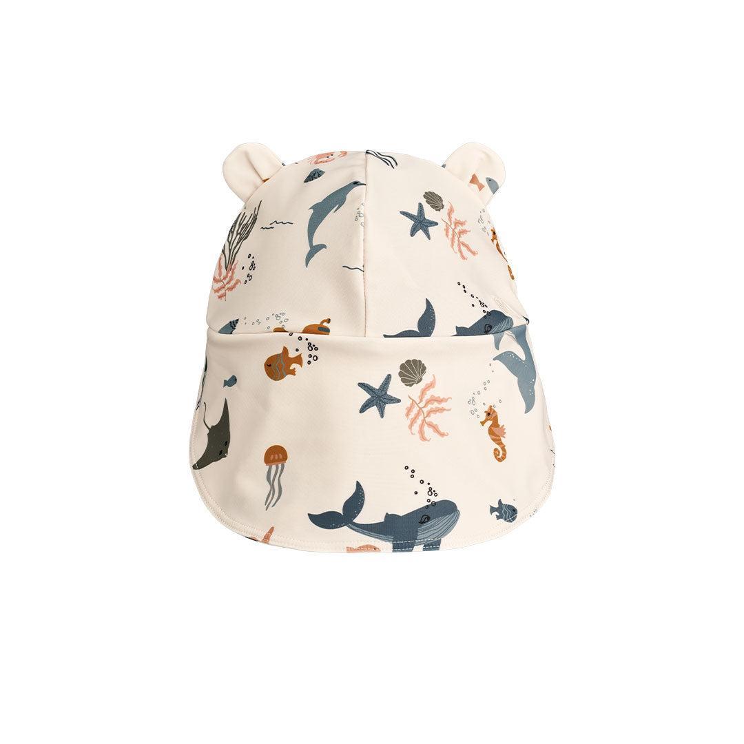Liewood Senia Sun Hat With Ears - Sea Creature / Sandy-Hats-Sea Creature / Sandy-0-3m | Natural Baby Shower