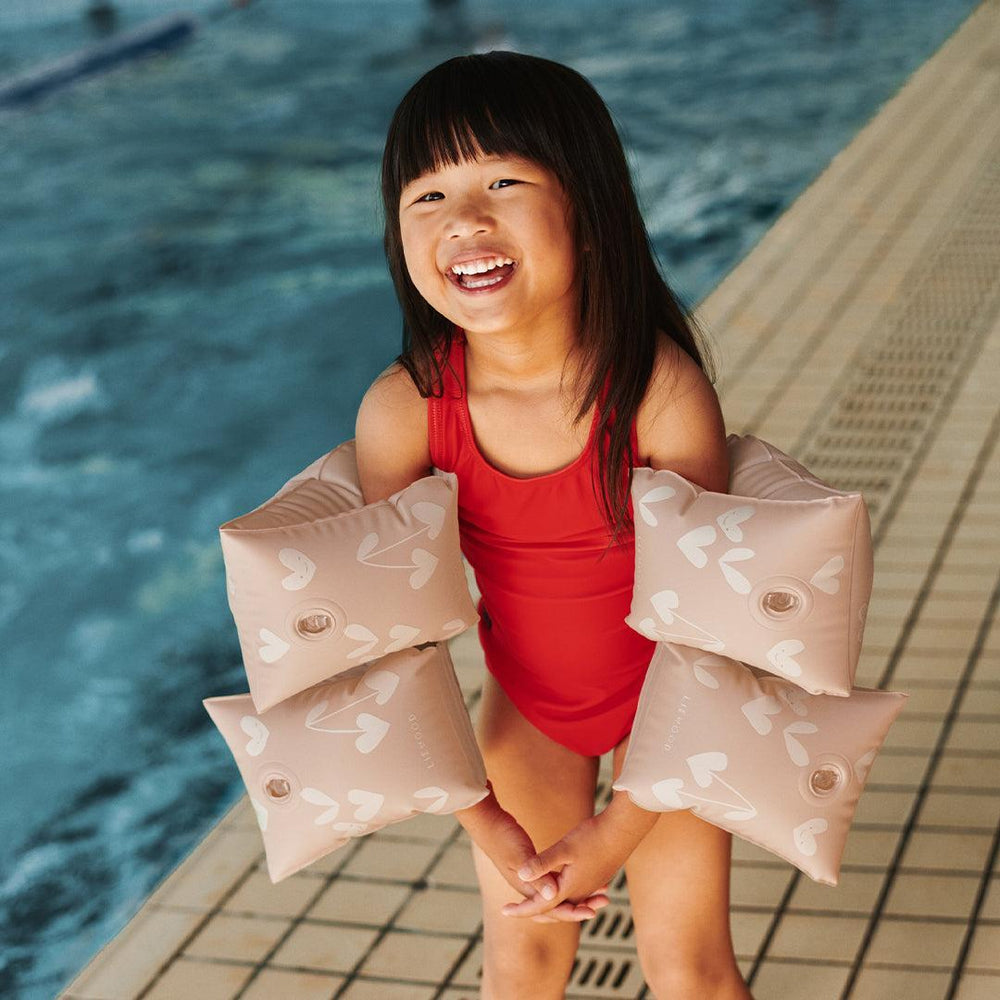 Liewood Shirley Printed Swim Wings 2-pack - Sweethearts / Pale Tuscany-Swim Vests-Sweethearts / Pale Tuscany-0-15 Kg | Natural Baby Shower