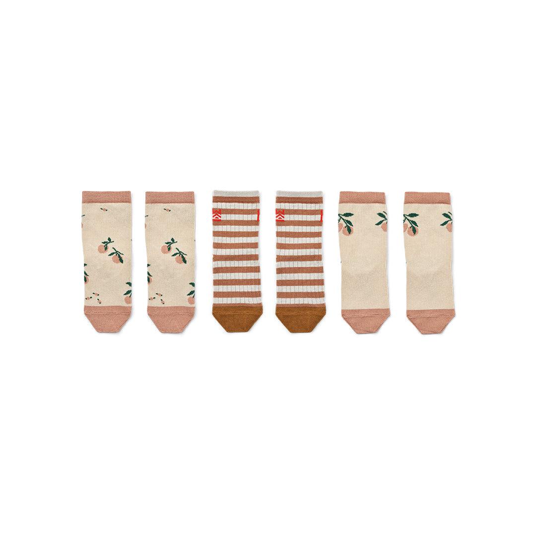 LIEWOOD SILAS COTTON SOCKS 3 PACK VEHICLES / DOVE BLUE LIEWOOD SILAS COTTON SOCKS 3 PACK VEHICLES / DOVE BLUE