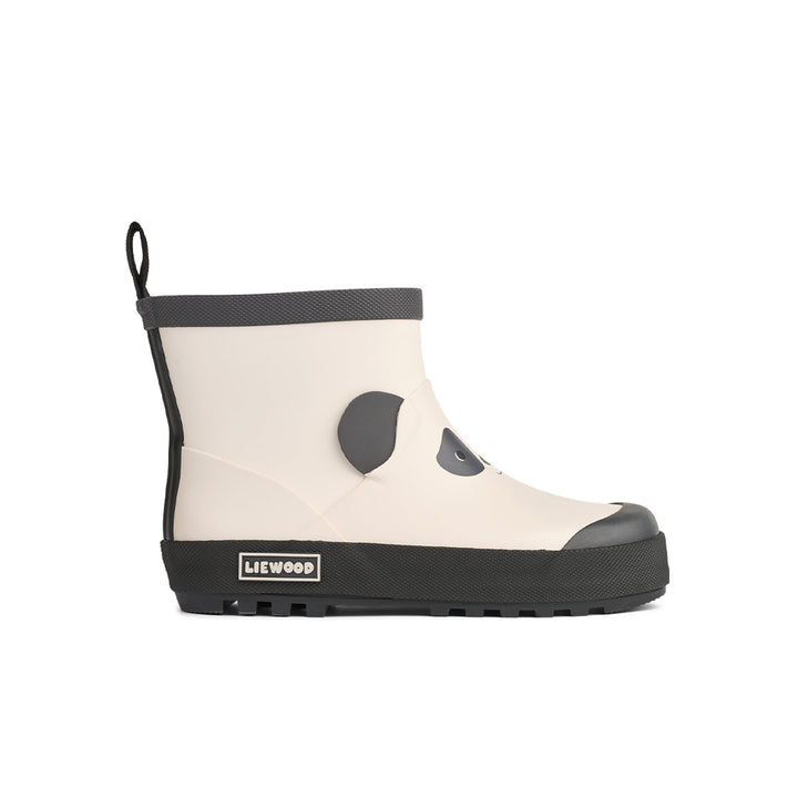 Liewood Tekla Panda Rainboot - Sandy / Dark Grey-Wellies-Sandy / Dark Grey-22 | Natural Baby Shower